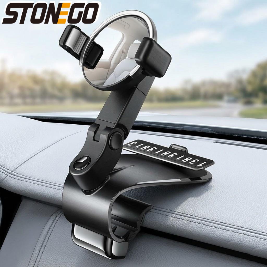 Mobile Tech Accessories - Suporte Universal para Celular Automotivo Ajustável
