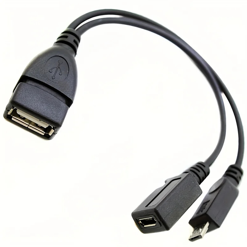 Tech Accessories For A Tablet - Adaptador divisor 2 em 1 OTG