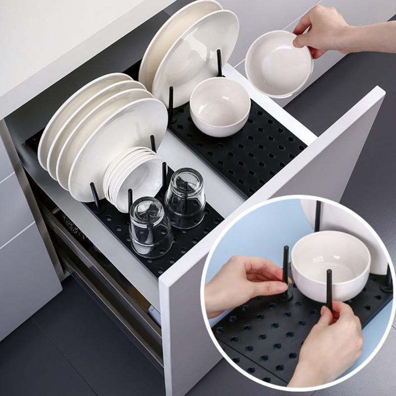Tech Accessories Organizer - Organizador de cozinha prato secagem rack