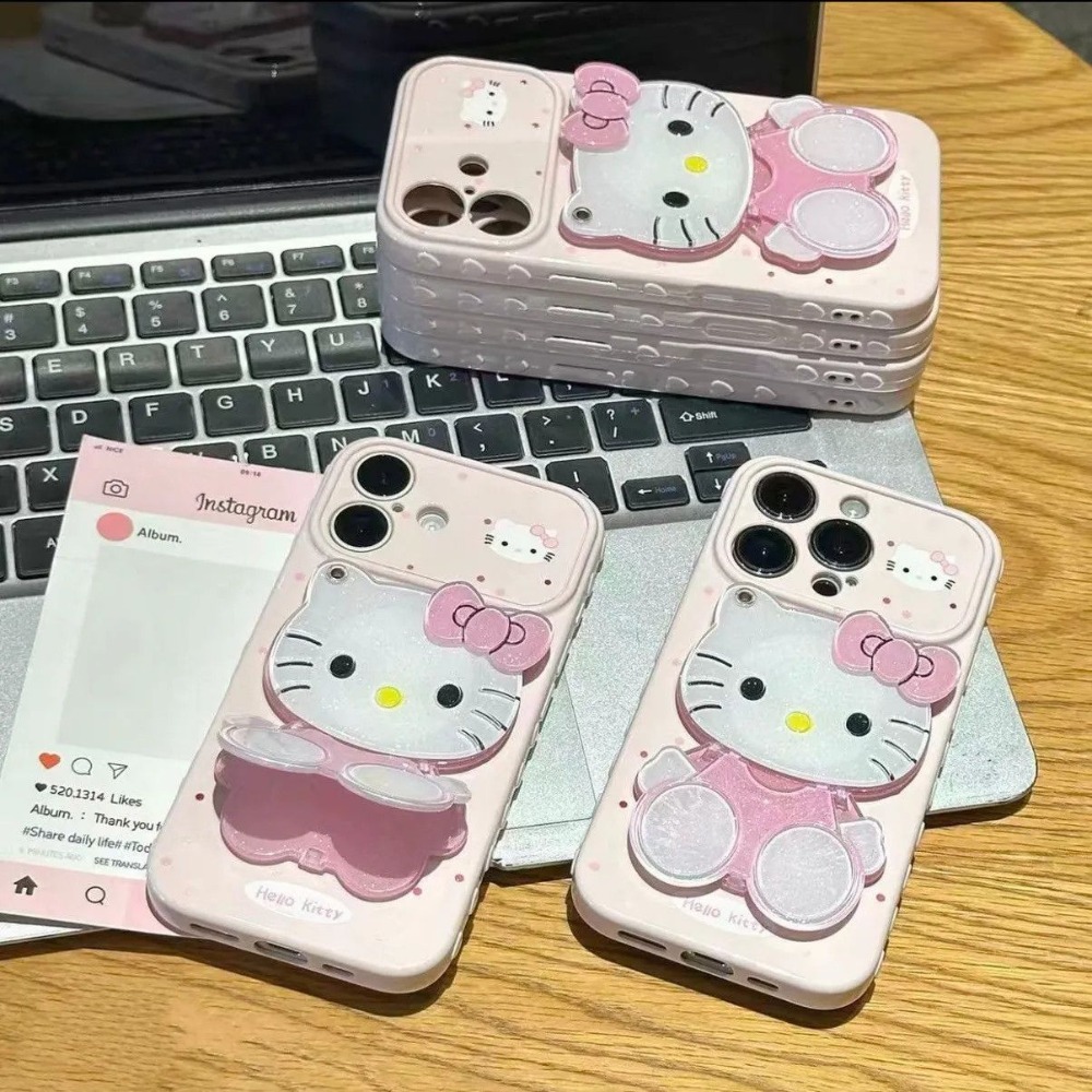 Mobile Tech Accessories - Capa de Celular Criativa com Suporte