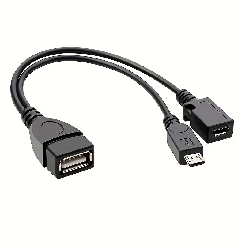 Tech Accessories For A Tablet - Adaptador divisor 2 em 1 OTG