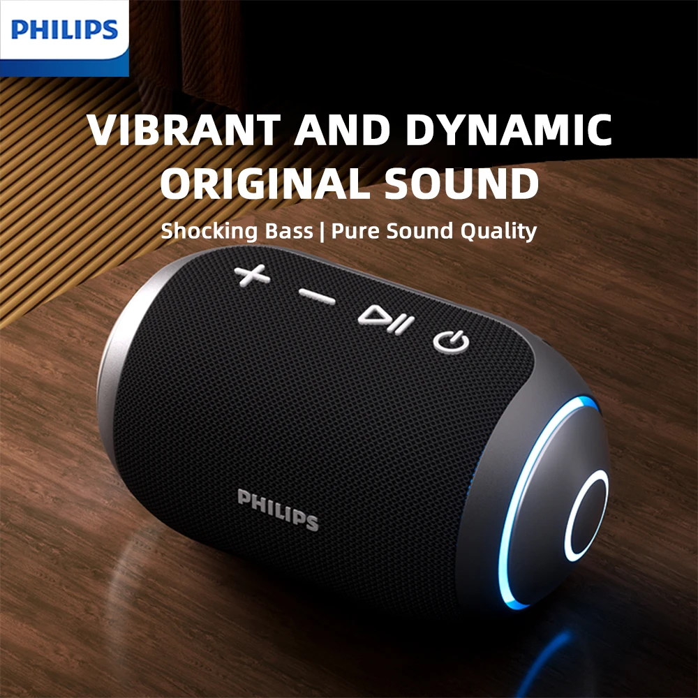 Power Bank Wireless - Philips tas3209 alto-falante sem fio portátil