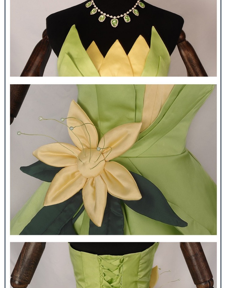 Fantasia de princesa tiana, fa - Tech Accessories For Men avaliação e preço