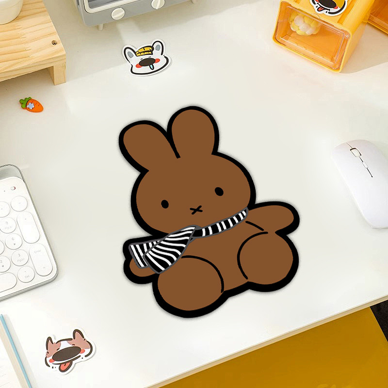 Miffy mouse pad kawaii cartoon - Tech Accessories Cheap avaliação e preço