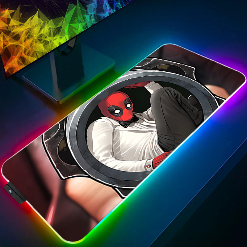 Led mouse pad jogos backlight  - Tech Accessories For Desk avaliação e preço