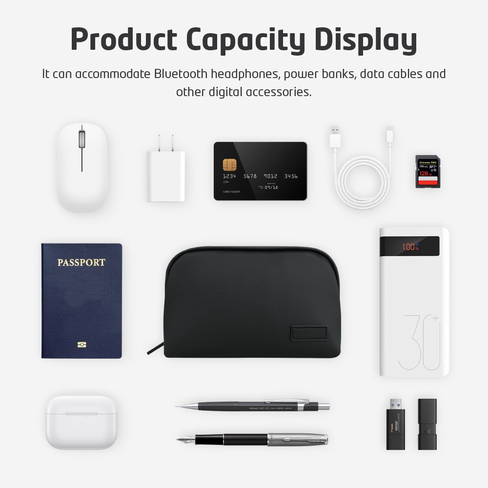 Bolsa Técnica Leve e Resistent - Tech Accessories Cheap avaliação e preço
