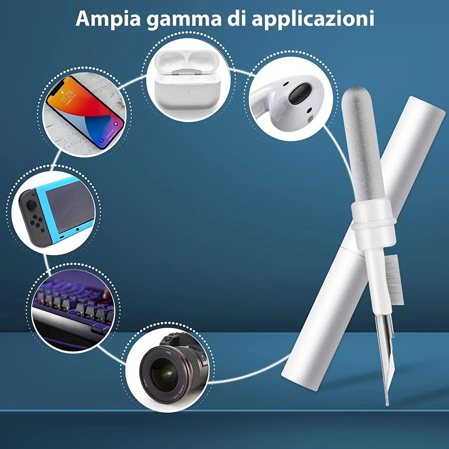 Kit de limpeza de fone de ouvi - Power Bank Wireless avaliação e preço