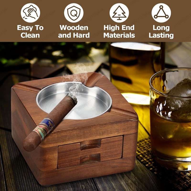 Cinzeiro de charuto de madeira - Tech Accessories For A Tablet avaliação e preço