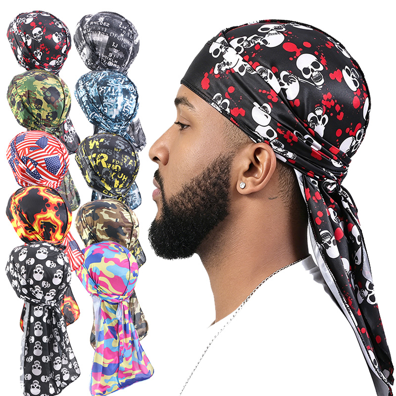 3 Peças Touca Durag de Cauda L - Tech Accessories For Men avaliação e preço