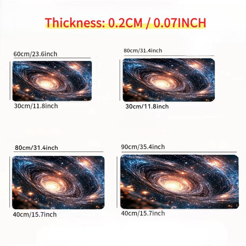 Mouse Pad de Arte em Ferro Gal - We Tech Galaxy Accessories avaliação e preço