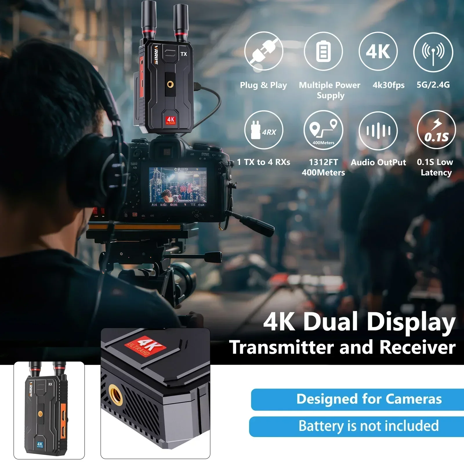 Transmissor de vídeo sem fio,  - Power Bank Wireless avaliação e preço