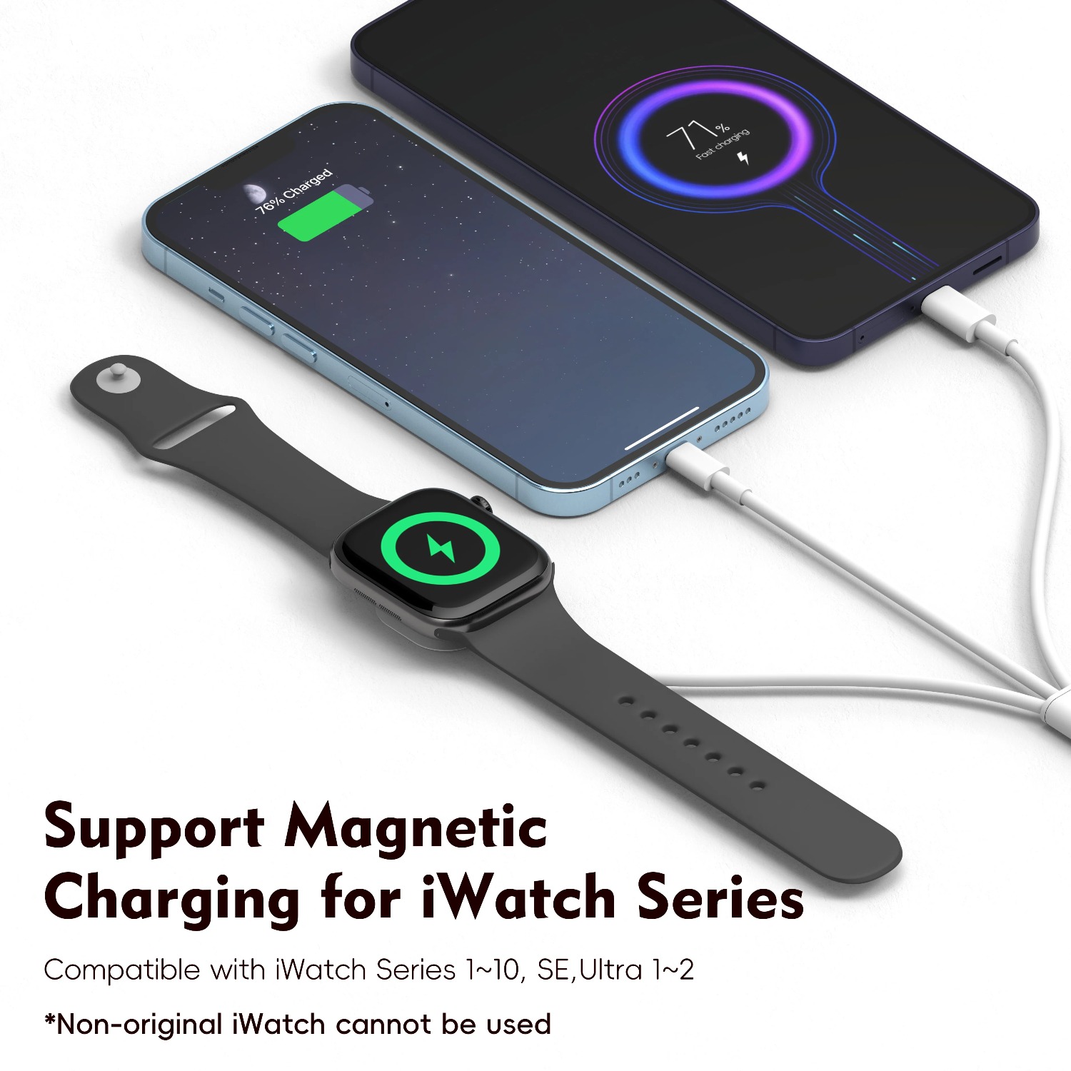 Carregador Magnético 3 em 1 pa - Power Bank Wireless avaliação e preço