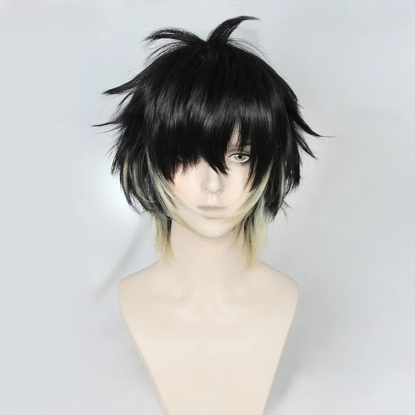 Peruca de Anime Towa Sintética - Tech Accessories For Men avaliação e preço