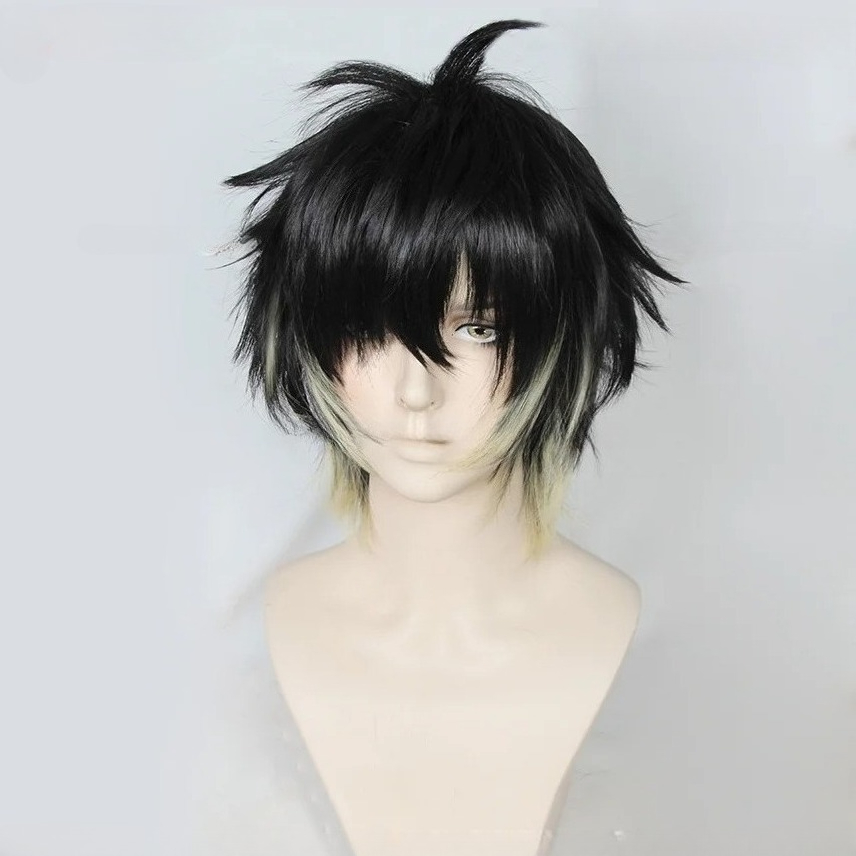 Peruca de Anime Towa Sintética - Tech Accessories For Men avaliação e preço