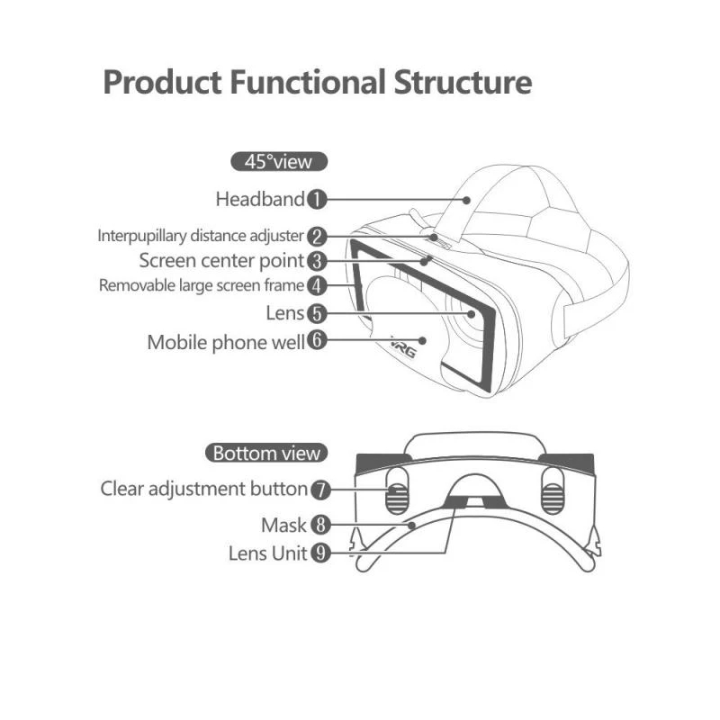 Óculos de realidade virtual vr - Mobile Tech Accessories avaliação e preço