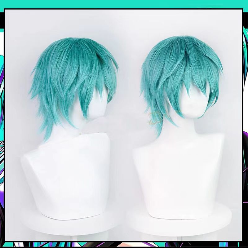 Peruca de Cosplay Mikuo Anime  - Tech Accessories For Men avaliação e preço