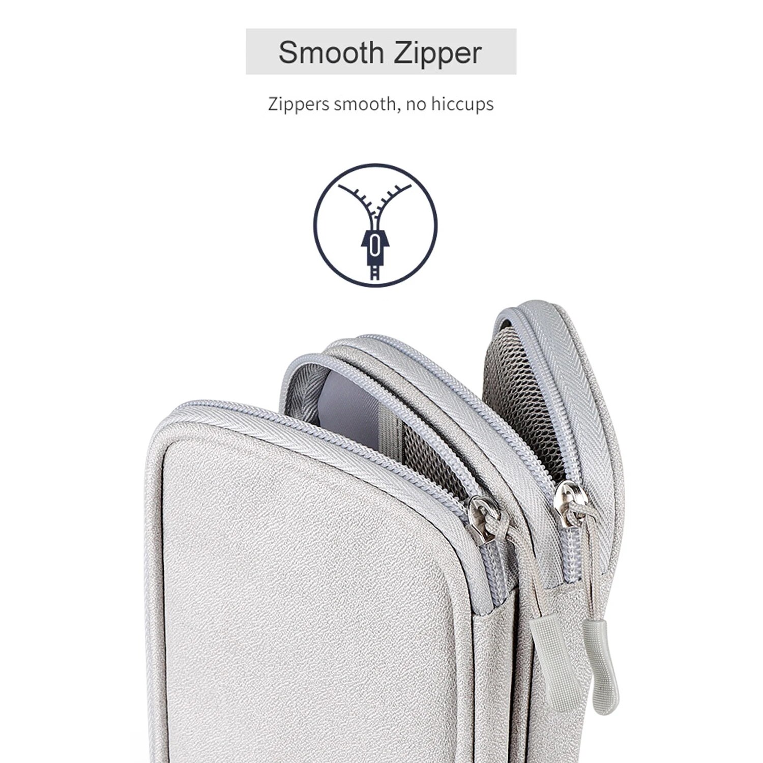 Bolsa de transporte à prova d' - Tech Accessories Organizer avaliação e preço