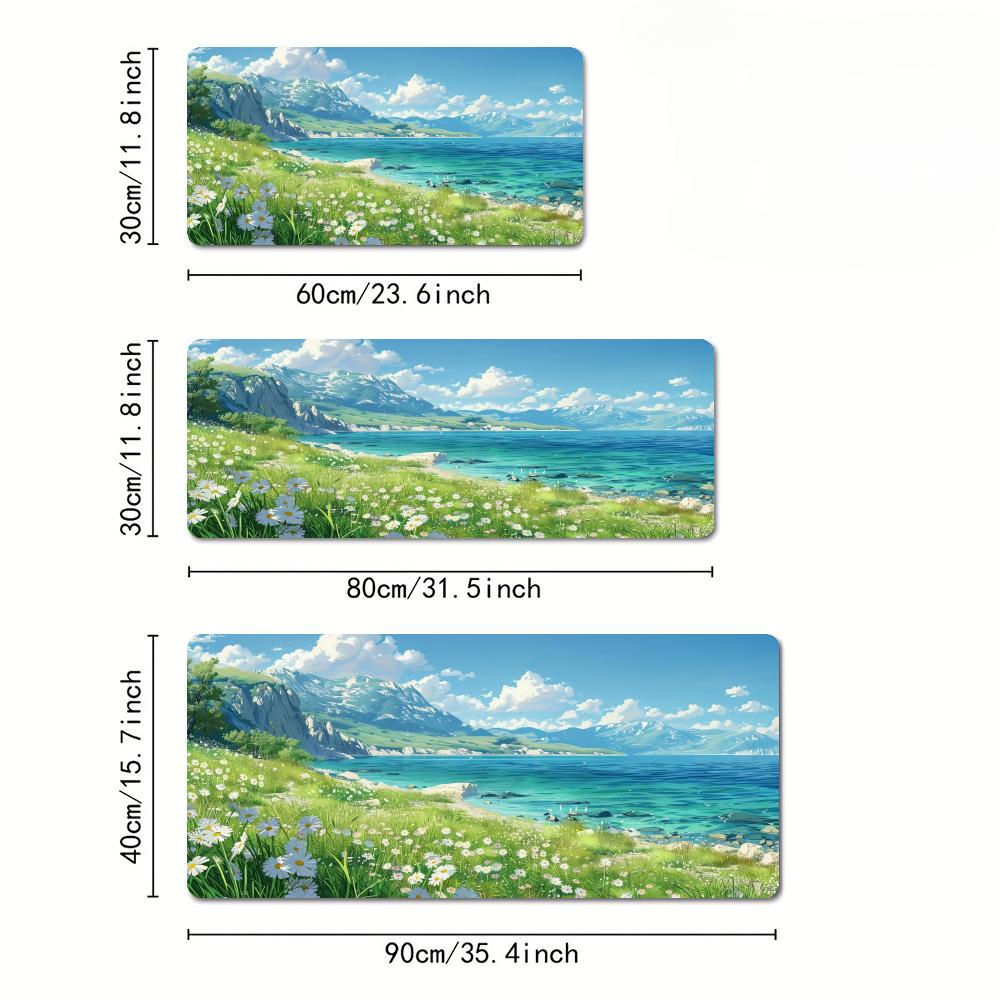 Mouse Pad com Tema de Paisagem - Tech Accessories For Desk avaliação e preço