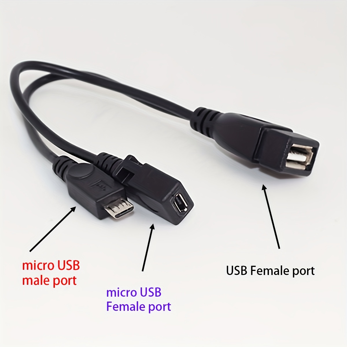Adaptador divisor 2 em 1 OTG U - Tech Accessories For A Tablet avaliação e preço